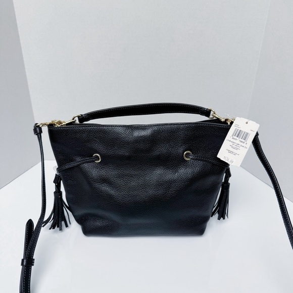 Coach - Black Leather Andy Crossbody Chunky Chain Bag - Picture 5 of 7